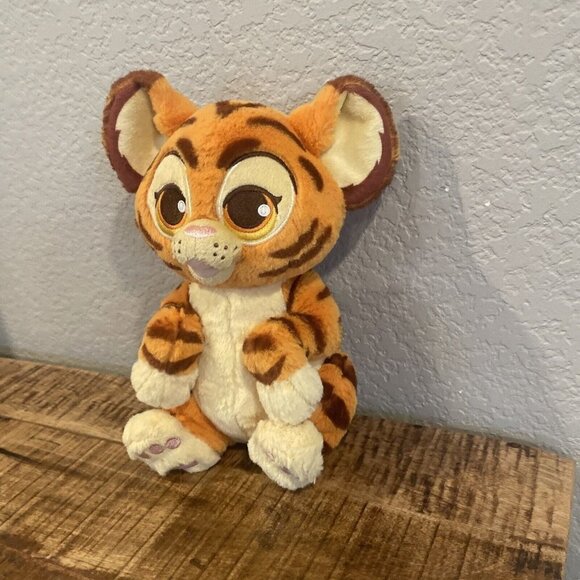 Disney Parks Disney Babies Aladdin Rajah Tiger 10” Plush Stuffed Toy No Blanket - Picture 4 of 9